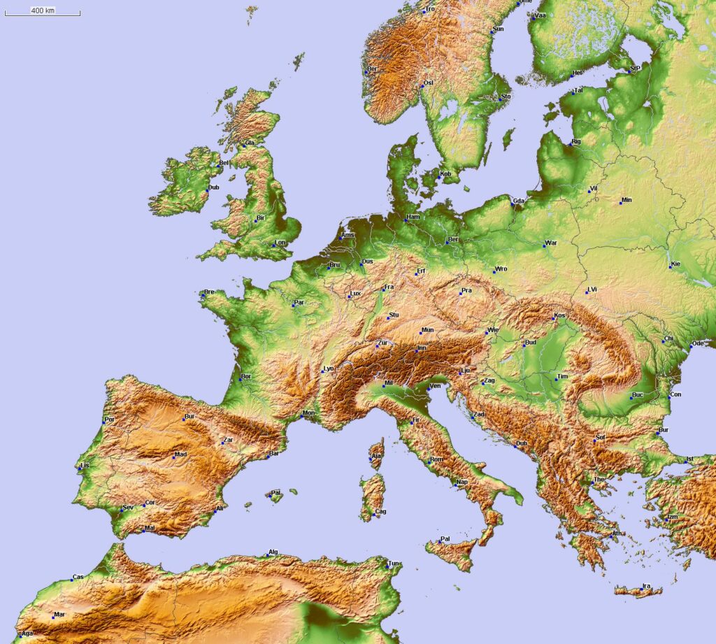 Europe forecast region